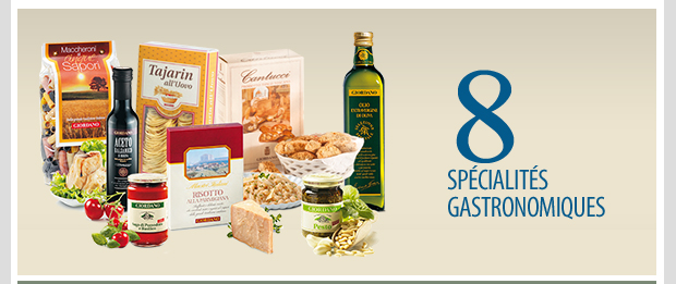 8 specialites gastronomiques