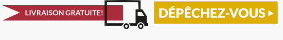 Livraison gratuite! Dépêchez-vous